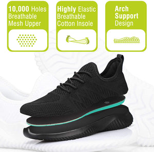 All Black Walking Shoes